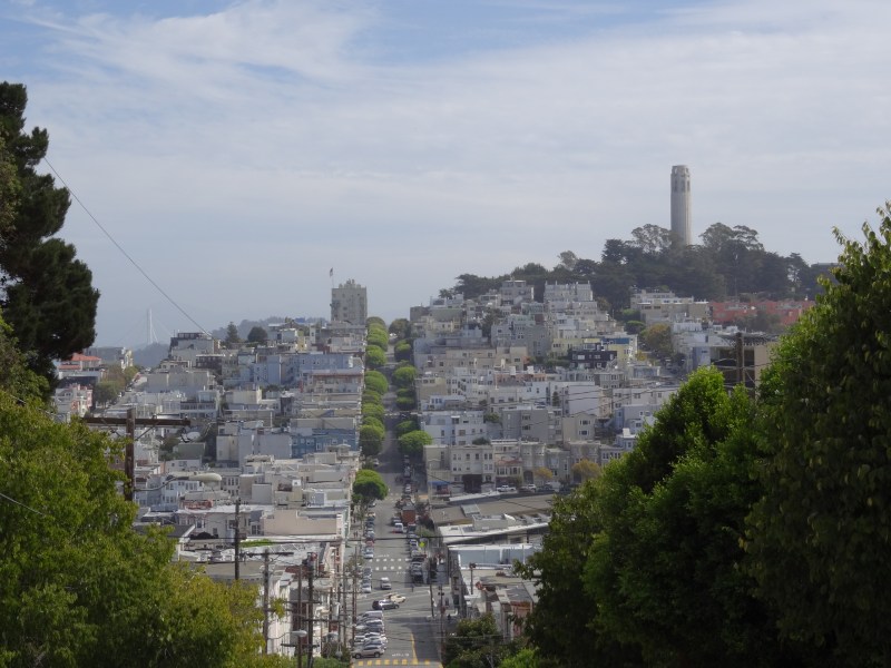 Vue sur la Coit Tower