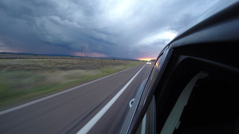 Sur la route vers Williams